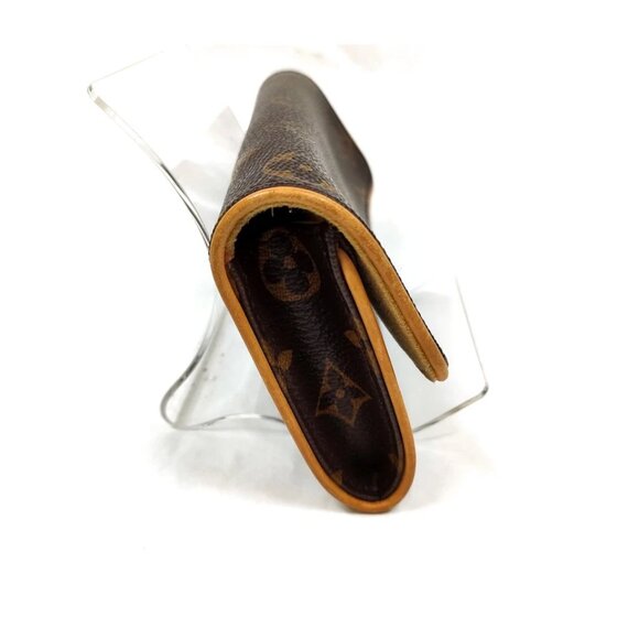 Louis Vuitton LV Shoulder Bag Pochette Twin PM Brown Monogram 490-022225 - Picture 3 of 16